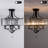 Yancy 4 - Light Dimmable Drum  Crystal Semi Flush Mount  For Living Room-1129963282