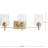 Aretzy 3 - Light Dimmable Vanity Light-646837847