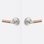 Aspra Round Privacy Rosette, Smooth Grip