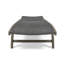 CHAISE Longe avec plateau escamotable