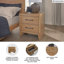 Table de chevet Aleciram