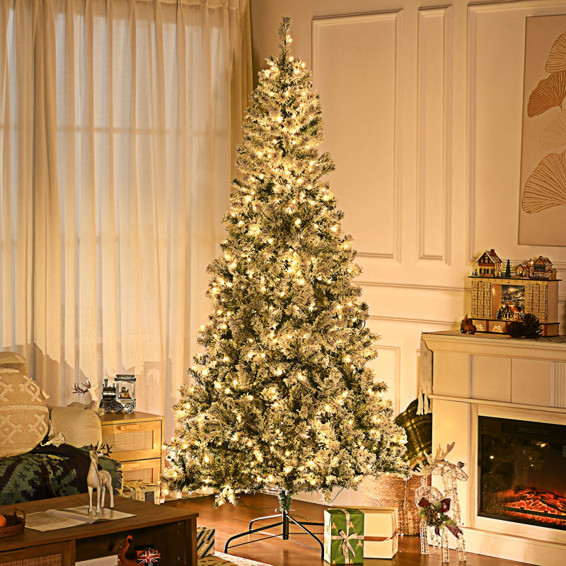 Arbre de Noël artificiel pré-éclairé, 7.4'
