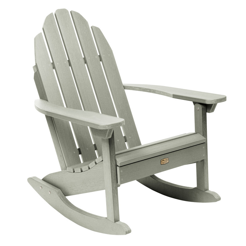 Chaise berçante en plastique Natoli, Eucalyptus