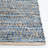 Arria Hand Woven Cotton Denim/0.4 Jute Rug in Natural/Blue-82593348