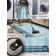 Ombre Border Plush Area Rug – Velvety Gradient Accent with Non-Slip Base