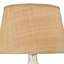 Lampe ovale en verre