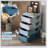 Qaba 4 Tier Kids Storage Unit With 16-Liter Drawers,  For Organizing Toys And Books In Bedrooms And Playrooms.-2081714336