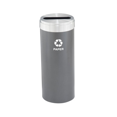 Steel Open Kitchen Trash Can