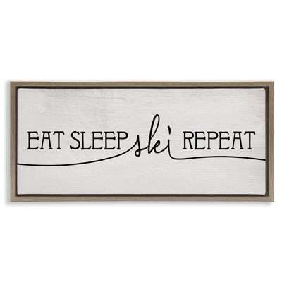 «Eat Sleep Ski Répétition»