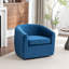 Fauteuil demi-tonneau pivotant de 33,5 po Odey-1681746782