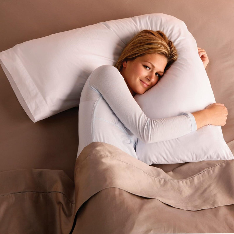 Aaravi Cotton Blend Standard Pillow Case, White