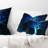 Abstract Reversible Throw Pillow