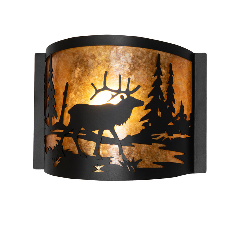 1 - Light Flush Mounted Sconce