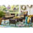  Outdoor Square Pillow Cover & Insert-32973845-32973843