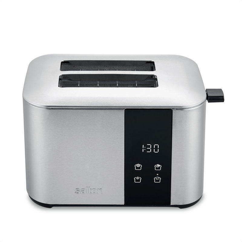 Salton Stainless Steel Digital Countdown Toaster - 2 Slice