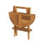 Table d'appoint pliante en teck