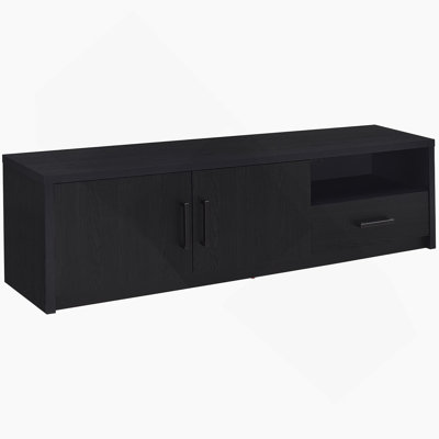 Meuble télé 2 portes pour téléviseur de 75 po ou moins