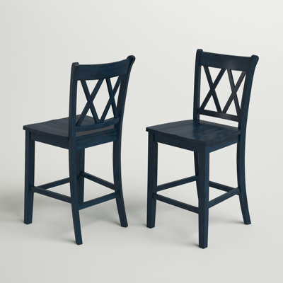 Fortville Solid Wood Counter/Bar Stool