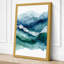Mountains in Mist Scandinavian - Wrapped Canvas-711076477-711076472