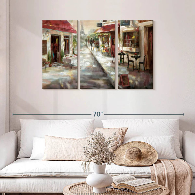 Rorry Parisian Cafe, 28" H x 45" W