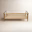 Table basse - Chêne brun moyen