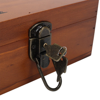 Alpen Home Solid Wood Decorative Bin