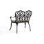 Banc en fonte d'aluminium avec coussin-2057082068