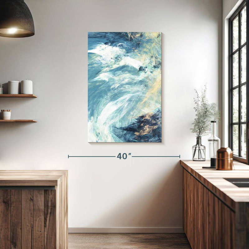 Avery Stormy Ocean, 39" H x 26" W