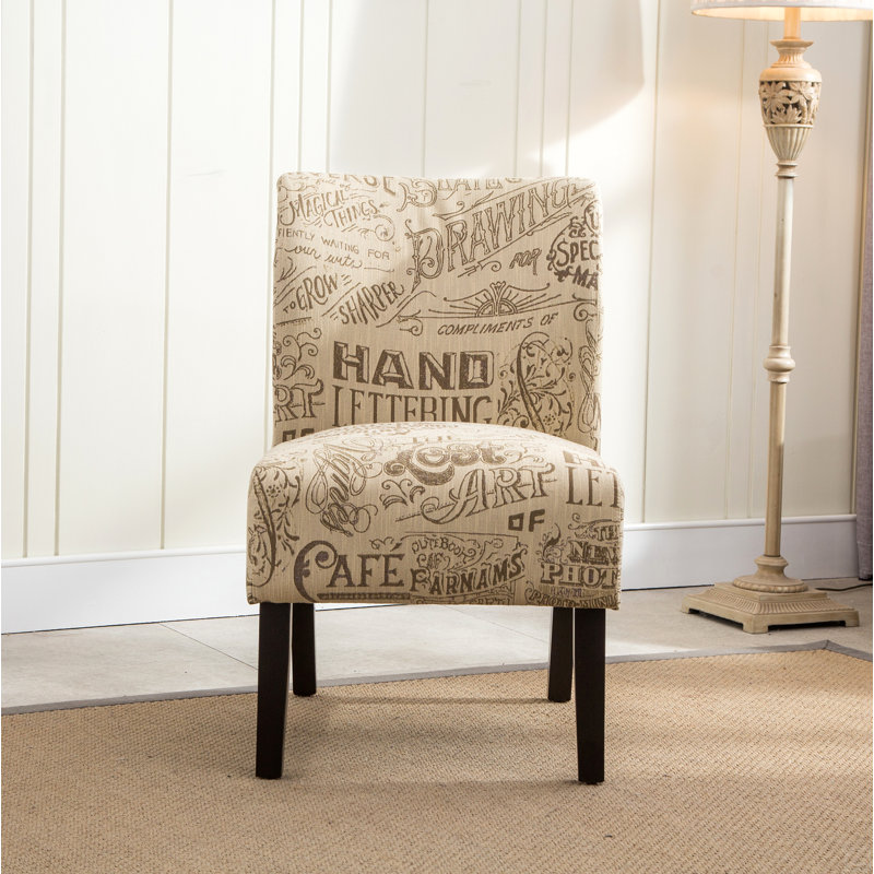 Fauteuil d'appoint contemporain en tissu