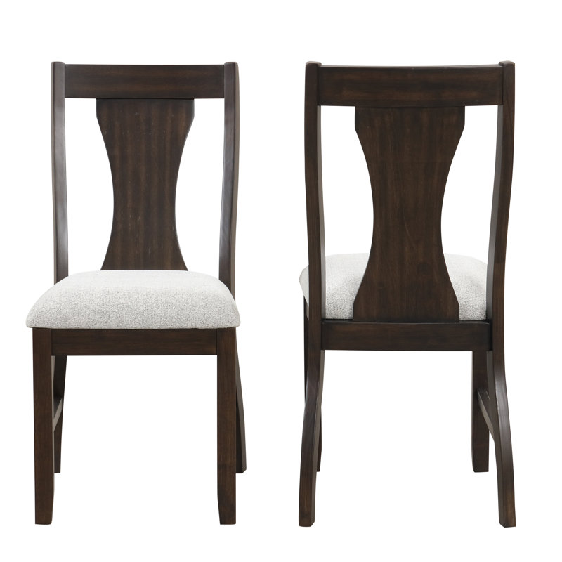 Chestnut Wood Side Chair, Brown