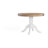Eslick 42” Round Solid Pine Pedestal Dining Table-1826470354