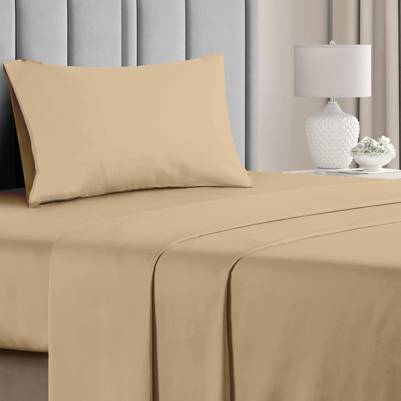 Rayon Sheet Set, Khaki