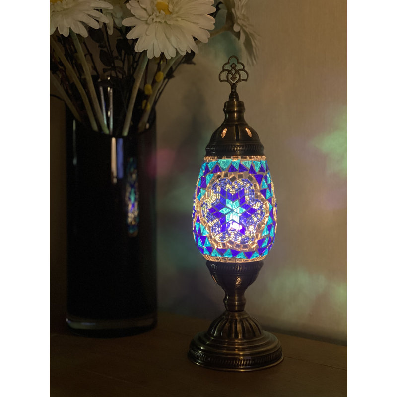Karlie Metal Lighting Lamp, Blue