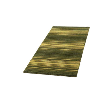 Tapis de couloir vert Jahiem