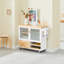 Solid Wood Top Kitchen Cart