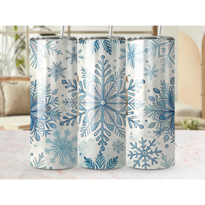 Choose Handmade Tumblers 591ml Vacuum Insulated Stainless Steel (18/8) Travel Tumbler with Straw