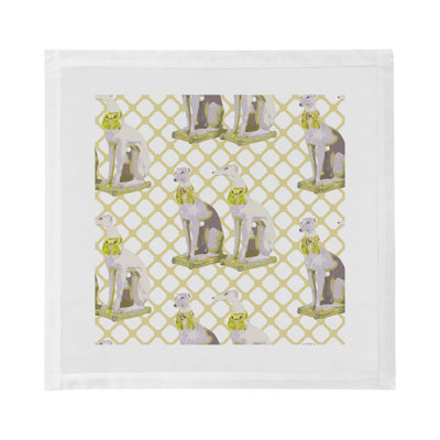 Serviettes de table en satin de coton Regal
