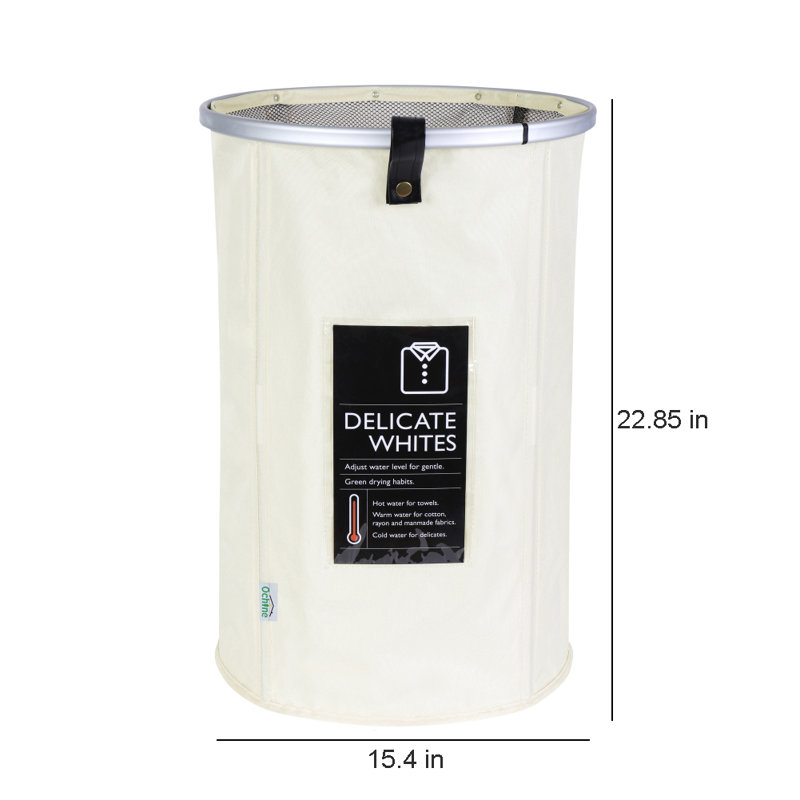 Rolling Laundry Hamper with Handles