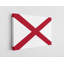 «Alabama State Flag», impression sur toile tendue-52723523