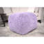 Pouf carré en microfibre Lavender Spongy-2081024195