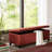 Hannjo Upholstered Storage Bench Accent Bench with Button Tufted Top Entryway Bench Bedroom Bench-1207293820