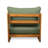 Lazy Acacia Patio Club Chair,Green-1469171250