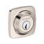 Soft Square Deadbolt Patio Deadbolt in Lifetime (PVD) Polished Brass-754647707