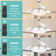 Aranjit 42" Modern Retractable Ceiling Fan with Light and Remote Control, 6 speeds Silent DC Motor Ceiling Fan