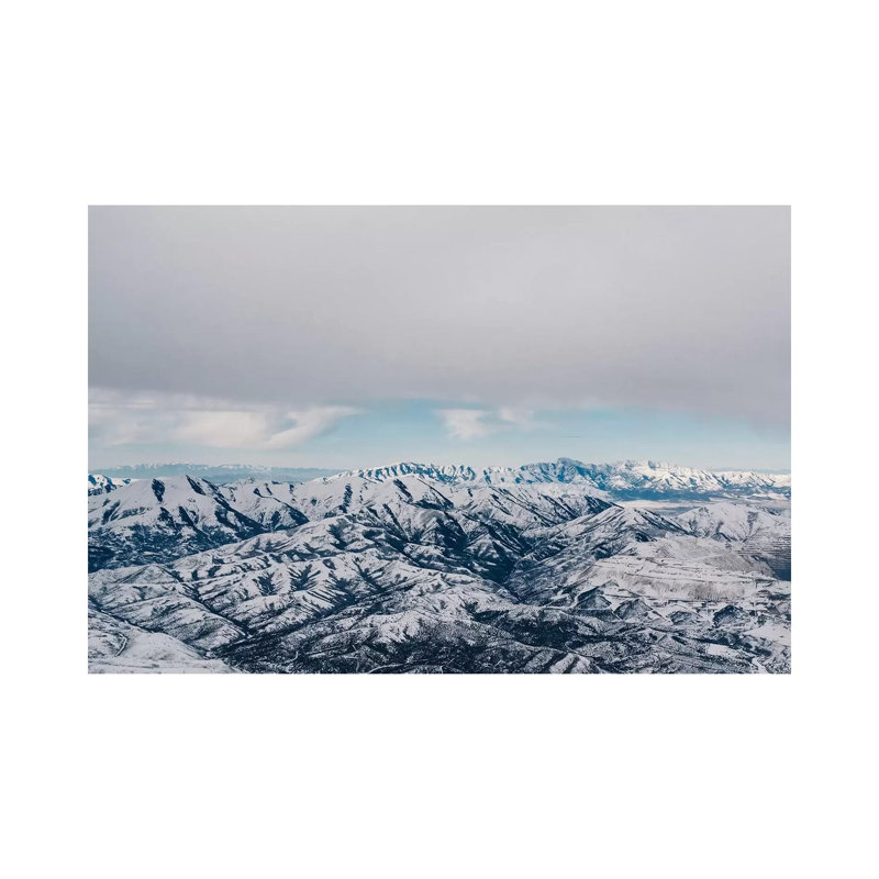 Over Utah III by Bethany Young - Print on Canvas, Wrapped Canvas, 20.32cm H x 30.48cm W x 1.91cm D