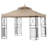 Parlay Scroll Gazebo Replacement Canopy Top Cover ONLY-39308301-39336866