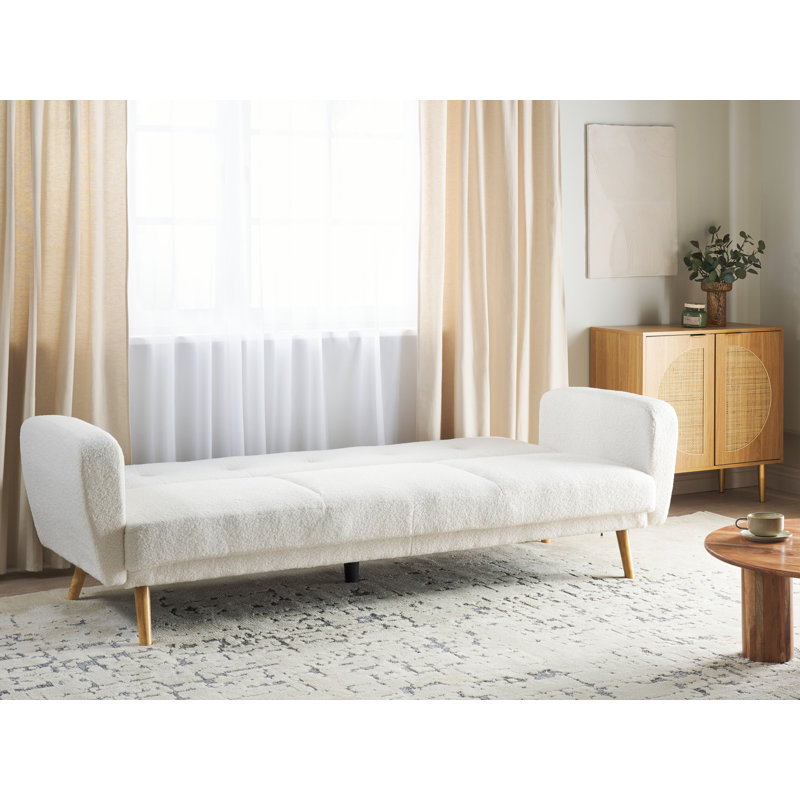 FLORLI 3 Seater Sleeper, Off White