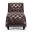 Chaise longue élégante et confortable pour une détente luxueuse à l'intérieur