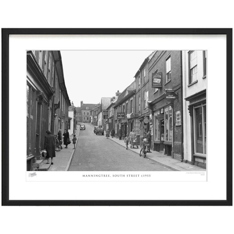 Manningtree, South Street C1955 by Francis Frith - Single Picture Frame Print, 45cm H x 60cm W x 2.3cm D