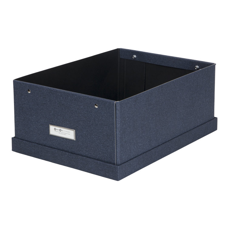 High Quality Navy Blue Cardboard Paper Box